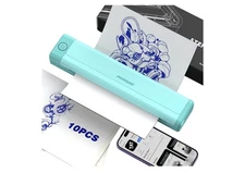 Tattoo Transfer Stencil Printer Wireless Bluetooth 10Pcs Transfer Paper