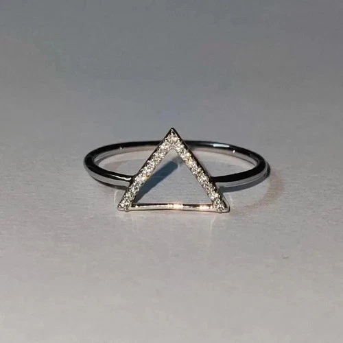 14K White Gold Plated Lab Created Diamond Womens Wedding Ring 2Ct Round Cut