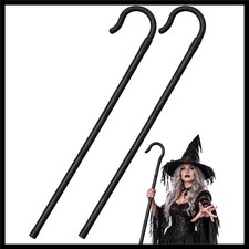 Shepherds Hook Costume Staff 5ft Plastic Walking Cane