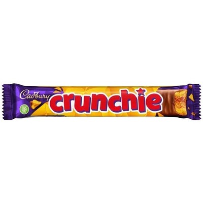 Pack of 12 Crunchie 1.41 Ounce Bars - Naturally Delicious Milk Chocolate Delight
