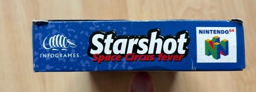 Starshot Nintendo N64 Game Fully Boxed & Complete, VGC, Pal ***Ultra Rare*** - Picture 7 of 14
