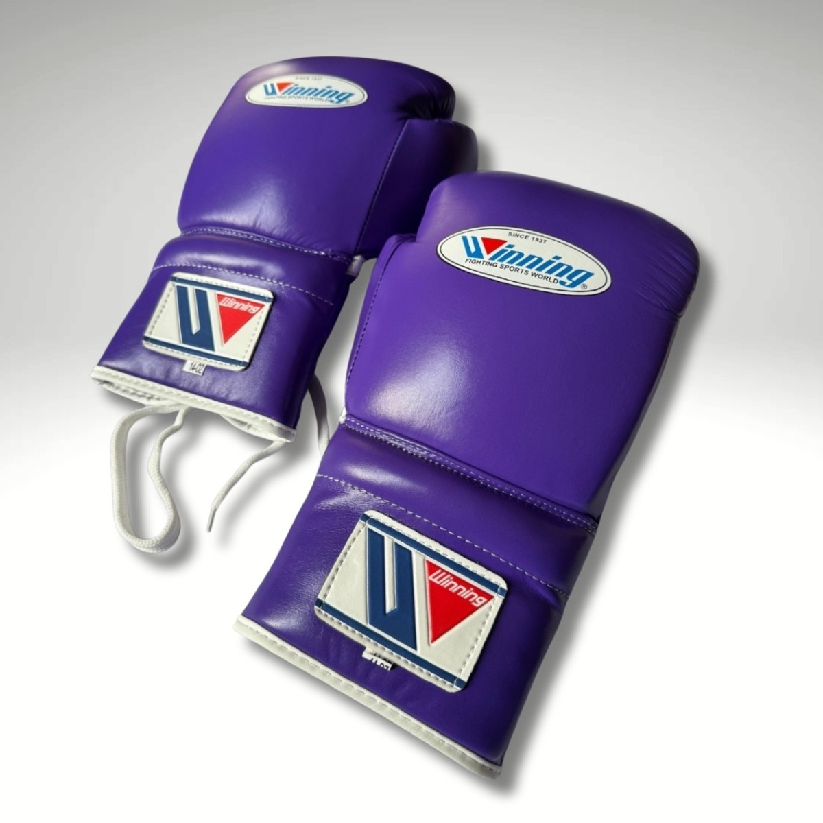Purple Winning Boxing Gloves – 8oz to 16oz Lace-Up Training