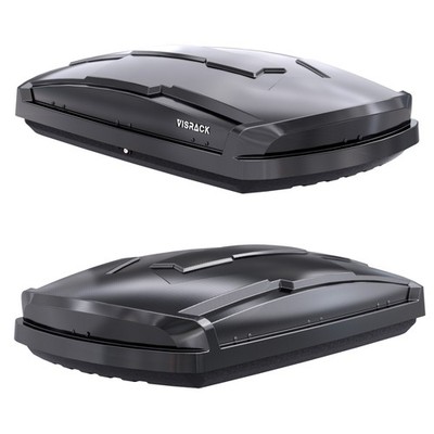15.5ft³ Carbon Black Car Rooftop Cargo Box for Luggage Storage