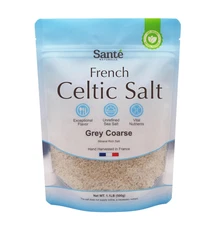 Celtic Salt - 1.1Lb (18Oz) Grey Coarse Sea Salt, Unrefined French Celtic Sea Sal