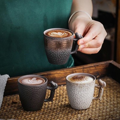 Keramik Kaffeetassen, Espressotasse 86ml, zum Kochen, Geschenk