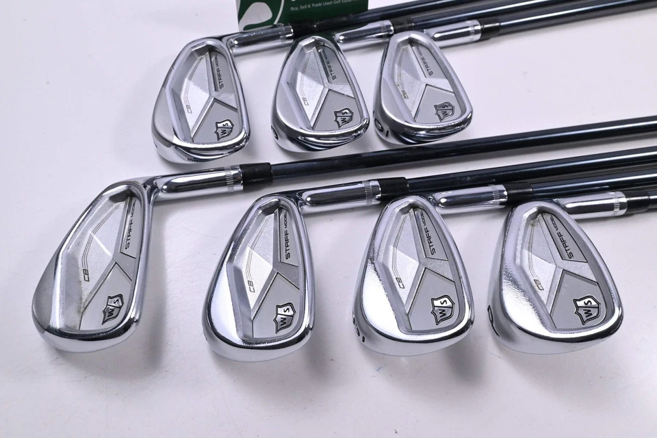 Wilson Staff Model CB 2019 Irons / 4-PW / Regular Flex Recoil DART 75 Shafts - Image 2 of 4