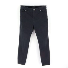 Buffalo David Bitton Skinny Jeans Ankle Grazer Womens 8 Black Mid Rise Stretch