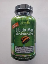 Libido-Max For Active Men 60 Liquid Soft Gels