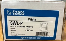 System Sensor SWL-P Wall Strobe - White