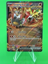 ⭐️⭐️Pokemon Gouging Fire ex Scarlet & Violet Black Star Promo 144 NM!!!⭐️⭐️