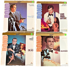James Bond 4 Laser disc collection.