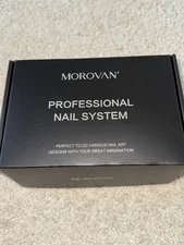 Morovan Professional Acrylic Nail Kit System Nail Art Set Brand New