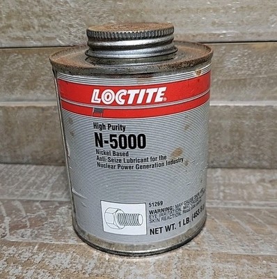 LOCTITE N-5000 Anti-Seize Lubricant Grease Nickle Based High Purity 1 LB NOS
