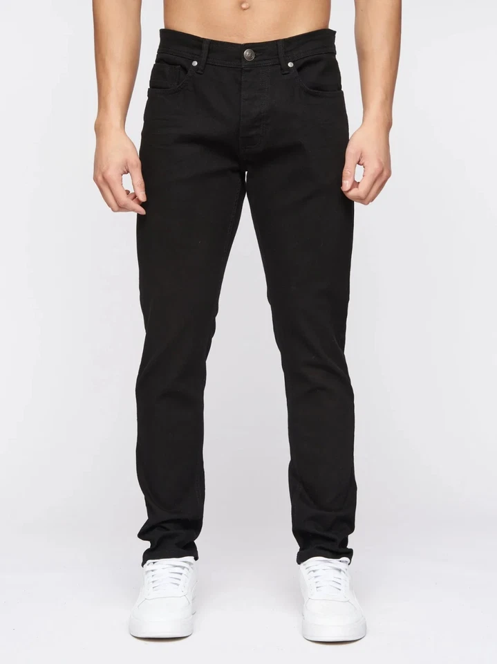 JEANS CROSSHATCH BURACA NEGROS SLIM FIT TALLA 32 S Foto 2 de 4