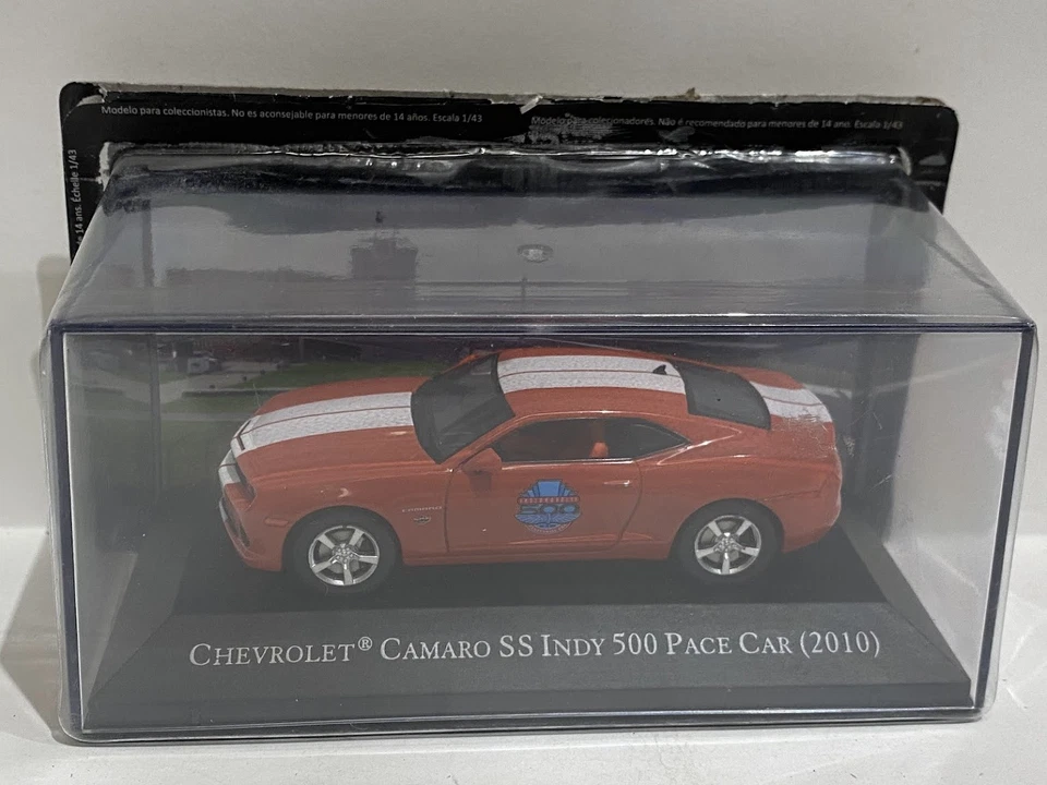 Chevrolet Camaro SS Indy 500 Pace Car 2010 Muscle Cars 1:43 Ixo Altaya Diecast - Immagine 2 di 2