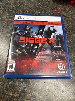 Used TOM CLANCY'S RAINBOW 6 SIEGE X Elite Edition PS5 Game w/Case (QUI004555)
