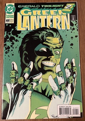Green Lantern # 49  DC Comic Book 1st Print Emerald Twilight Part 2  NM