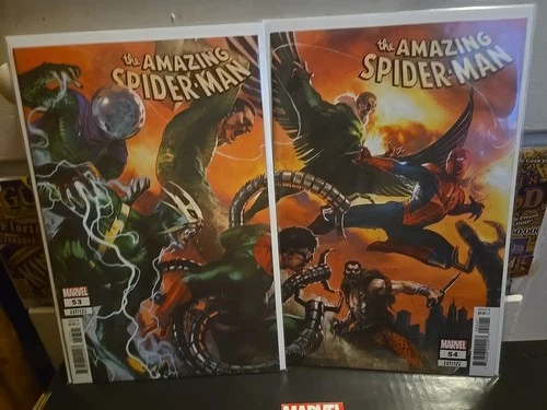 The Amazing Spider-Man 53 + 54 9.8 CGC READY DELL’OTTO Connecting Variants RARE!
