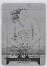 2012-13 Panini Gold Standard Printing Plate Black 1/1 Luis Scola #153