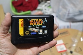 Sega Genesis 32X Star Wars Arcade Cart BOX INSTRUCTIONS