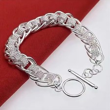 Luxury Double Ring Belcher Bracelet Gift Boxed RRP £35.99