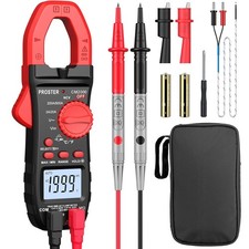 Proster Digitale Stromzange Multimeter DC AC Strom Messgerät LED Licht …