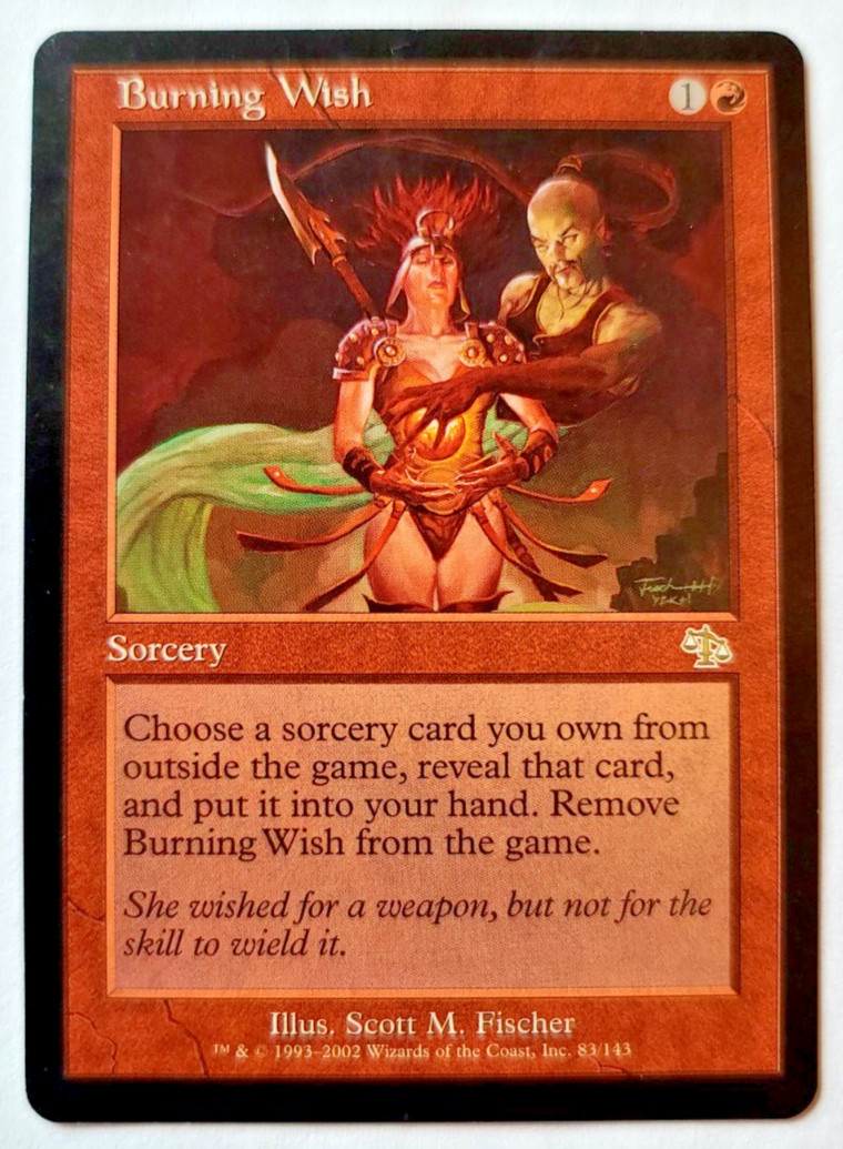 Magic MTG: Burning Wish Judgement #83/143 Near Mint (NM)
