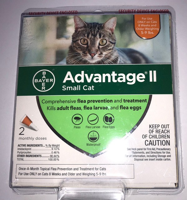 advantage ii for cats ingredients