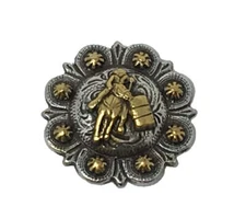 AJ Tack Barrel Racer Berry Concho