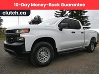 2019 Chevrolet Silverado 1500 WT w/ CarPlay, Backup Cam and Rearview Cam