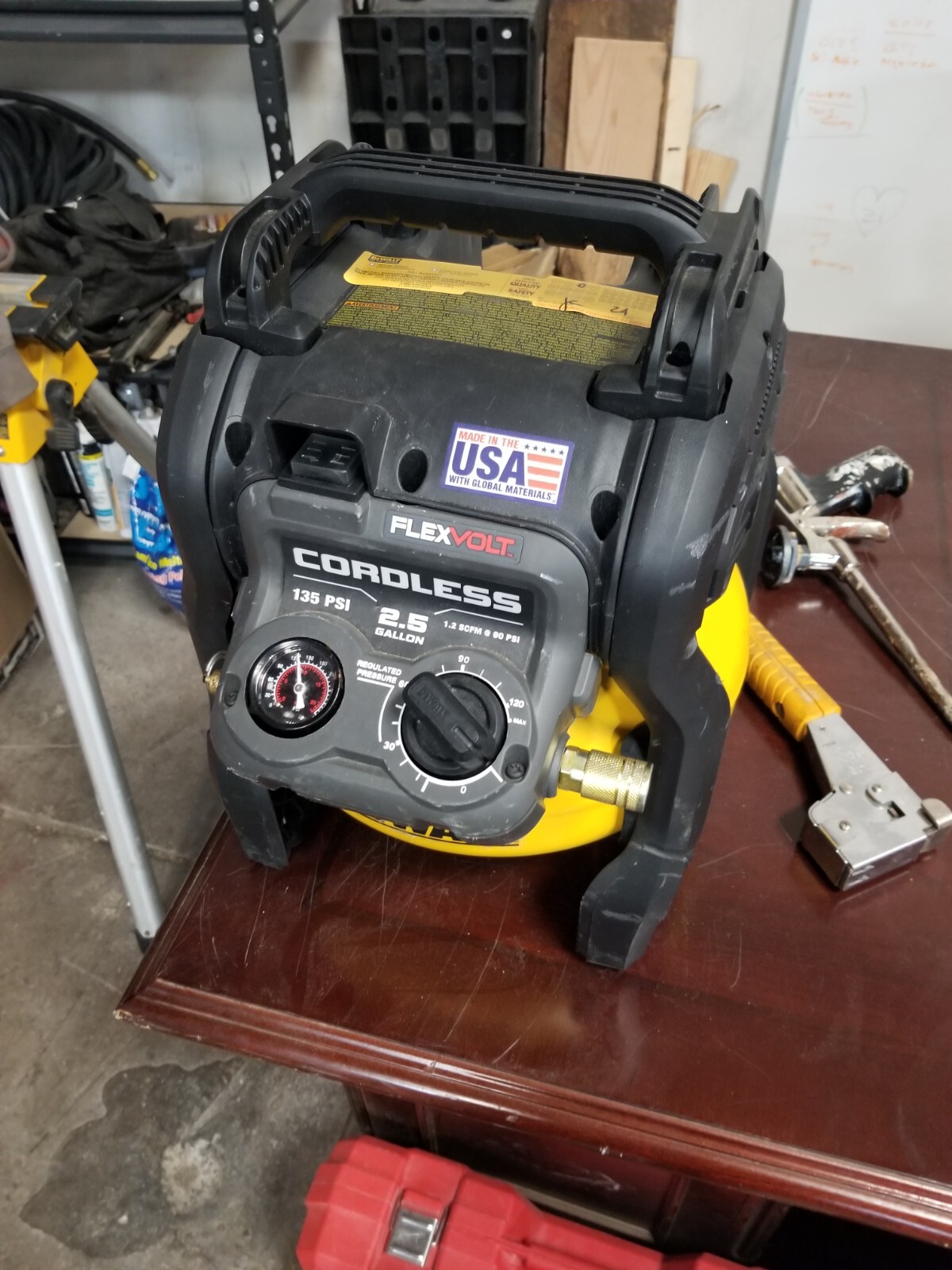 DeWALT DCC2560 Cordless Air Compressor (still under warranty, included