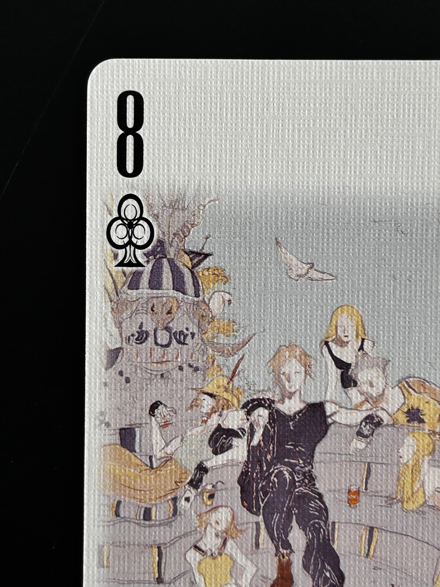 ファイナルファンタジー　きら　カード　KONAMI JAPAN CARD Final Fantasy Card 25th Anibersary Playing Cards Yoshitaka
