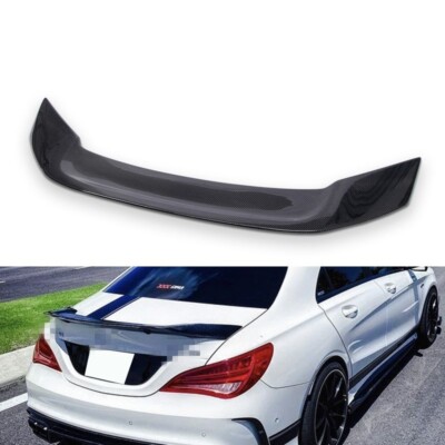 For 2013-2020 Mercedes- Benz CLA W117 R-type Pure Carbon Fiber Rear Spoiler Wing