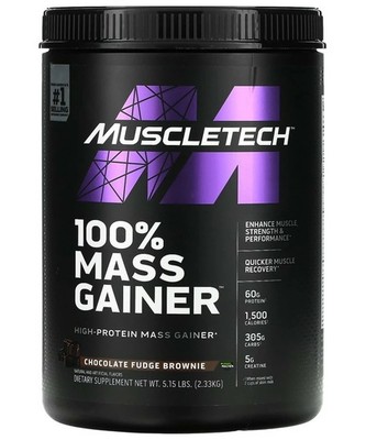 MuscleTech 100% Mass Gainer - 2,33 Kg-Dose (19,27 EUR/kg)