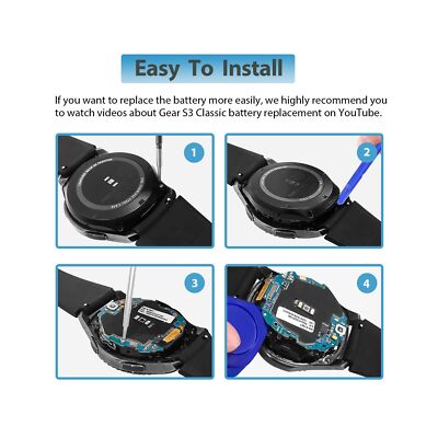 Battery Gear S3 Sm R770 S3 Classic Samsung Gear S3 Batteria