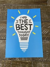 Recycled Paper Greetings Birthday Card Best Thought Today