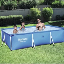 Bestway above Ground Rectangular Swimming Pool
