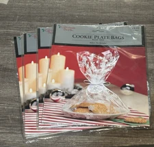 The Christmas Shoppe Cookie Plate Platter Bags 4 Bags Ea (16 Total) Treats