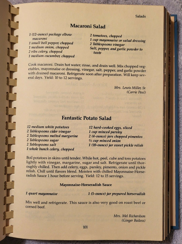 Vintage Vicksburg (MS) Cookbook (3rd printing 1988) Junior Auxiliary eBay