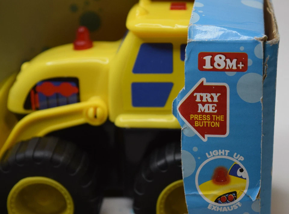 Fun Stuff Light & Sound Front Loader Toy Vehicle 18 Months + - Image 2 of 4