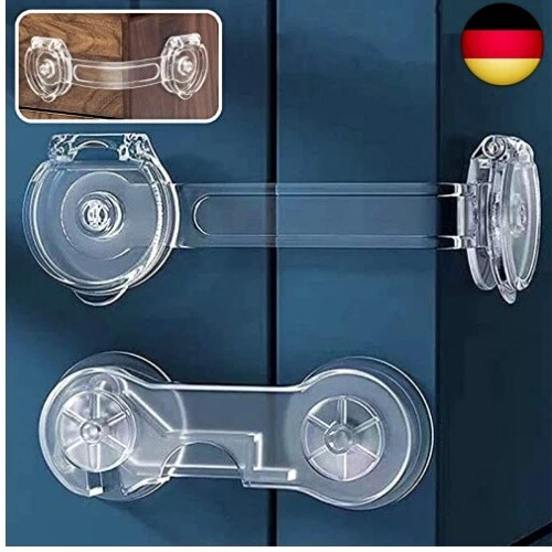 ANCUIOYZ 10 Stücke schranksicherung baby,kinder sicherungsset kindersicherung schrank