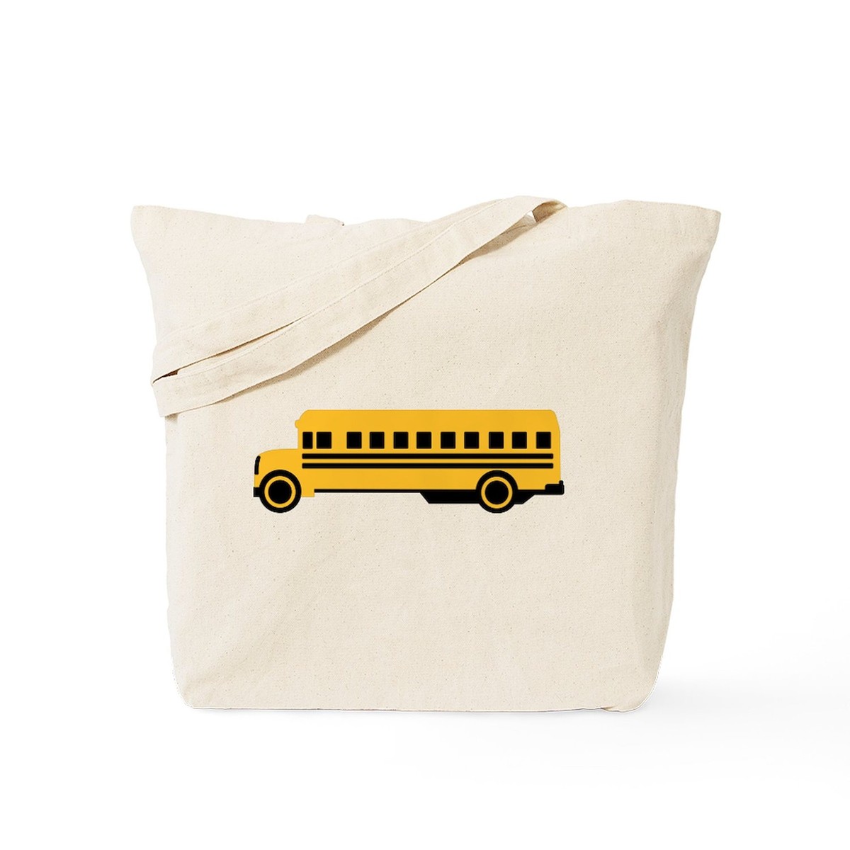 CafePress Natural Canvas Tote Bag - Reusable Teacher Supplies & Shopping Bag (2 Sizes) - View #6