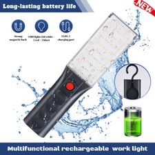 2026 Magnetic LED COB Work Light Rechargeable Mechanic Torch Hanging Flashlight