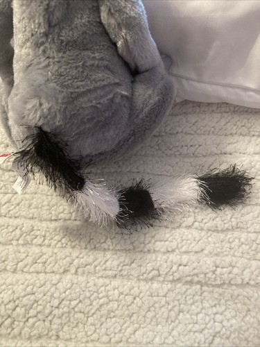 Webkinz RINGTAILED LEMUR Plush Stuffed Animal Ganz Grey Toy Striped - Picture 9 of 12