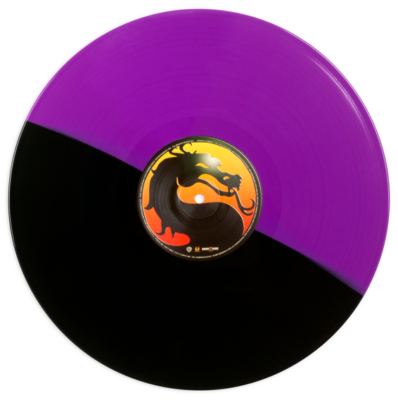 Mortal Kombat I & II Arcade Game Vinyl Soundtrack LP Purple