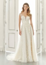 Mori Lee Wedding Dress #2191-  Ivory - Size 12