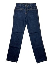 Marithe Francois Girbaud Jeans Size 27 Dark Wash Blue Denim Straight Leg