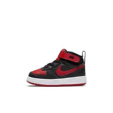 CD7784-003 Toddler Nike COURT BOROUGH MID 2 TD 'BRED'
