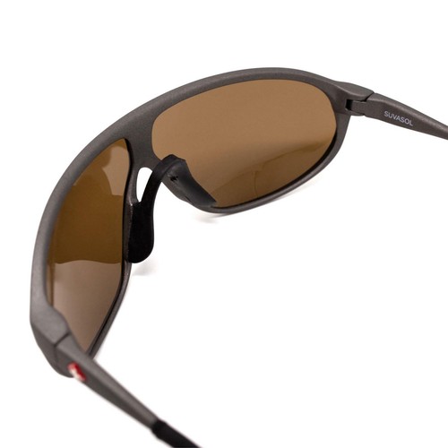 Genuine Swiss army SUVASOL sunglasses black w case Mountain Alpine glasses NEW - Picture 3 of 4