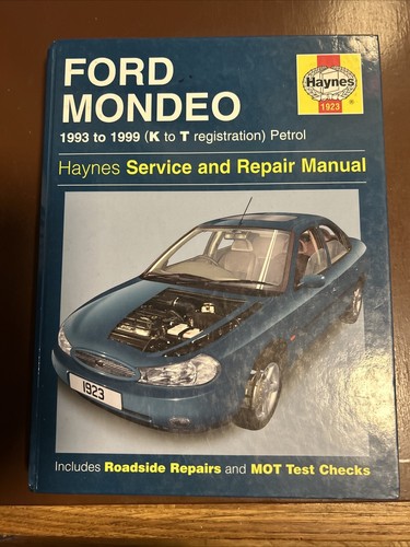Haynes Workshop Manual - Ford Mondeo 1993 - 1999 No 1923
